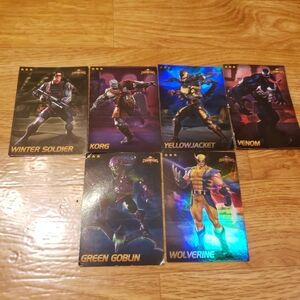 Marvel Contest Of Champions Trading Cards Six Cards